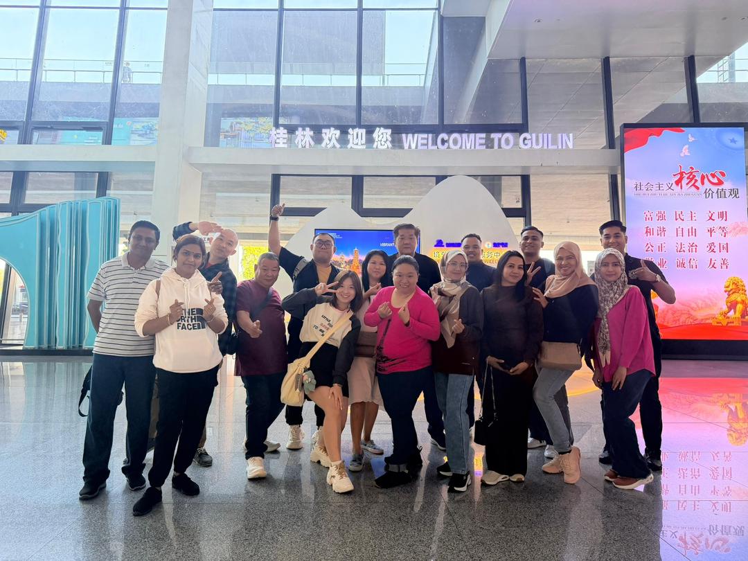Team photo at the airport, 2025 Company Trip